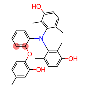 N,N-Bis(3-hydroxy-2,6-dimethylphenyl)-2-(2-hydroxy-4-methylphenoxy)benzenamine