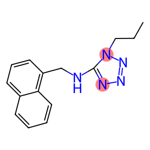 N-(1-NAPHTHYLMETHYL)-1-PROPYL-1H-TETRAZOL-5-AMINE