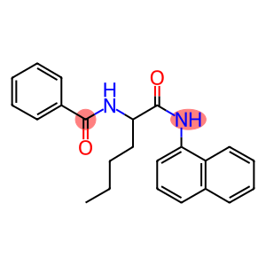 N-[1(NAPHTHALEN-1-YL-CARBAMOYL)-PENTYL]-BENZAMIDE