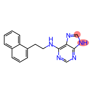 N-[2-(1-naphthyl)ethyl]-9H-purin-6-amine