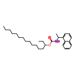 N-[1-(1-Naphtyl)ethyl]carbamic acid (1-ethyltetradecyl) ester