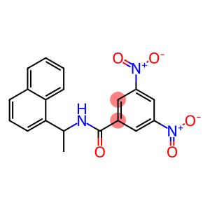 N-[1-(1-Naphthalenyl)ethyl]-3,5-dinitrobenzamide