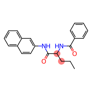 N-(2-Naphthalenyl)-2-benzoylaminopentanamide