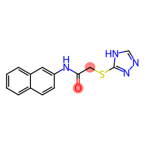 N-(2-naphthyl)-2-(4H-1,2,4-triazol-3-ylsulfanyl)acetamide