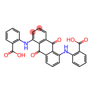 N,N'-1,5-ANTHRAQUINONYLENE- DIANTHRANILIC ACID