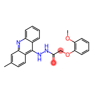 N'-(3-Methylacridin-9-yl)-2-(2-methoxyphenoxy)acetohydrazide