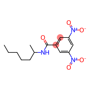 N-(1-Methylhexyl)-3,5-dinitrobenzamide