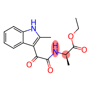 N-[(2-Methyl-1H-indol-3-yl)carbonylcarbonyl]-D-alanine ethyl ester