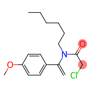 N-[1-(4-Methoxyphenyl)vinyl]-N-(hexyl)-2-chloroacetamide