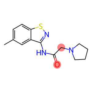 N-(5-Methyl-1,2-benzisothiazol-3-yl)-2-(1-pyrrolidinyl)acetamide