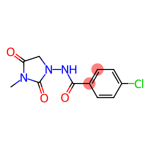 N-(3-Methyl-2,4-dioxoimidazolidin-1-yl)-4-chlorobenzamide