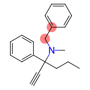 N-Methyl-N-(3-phenyl-1-hexyn-3-yl)benzylamine