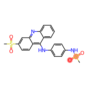 N-[4-[(3-Methylsulfonyl-9-acridinyl)amino]phenyl]methanesulfonamide