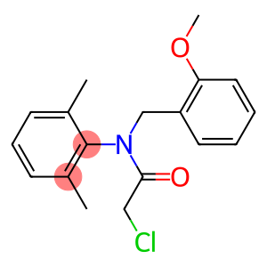 N-(2-Methoxybenzyl)-N-(chloroacetyl)-2,6-dimethylaniline