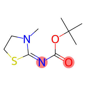 N-(3-Methylthiazolidin-2-ylidene)carbamic acid tert-butyl ester