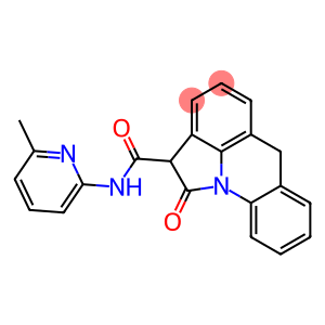 N-(6-Methyl-2-pyridinyl)-1,2-dihydro-1-oxo-6H-pyrrolo[3,2,1-de]acridine-2-carboxamide