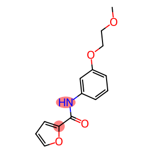 N-[3-(2-methoxyethoxy)phenyl]-2-furamide