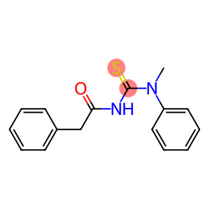 N-methyl-N-phenyl-N'-(2-phenylacetyl)thiourea