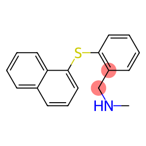 N-methyl-N-[2-(1-naphthylsulfanyl)benzyl]amine