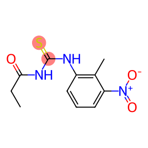 N-(2-methyl-3-nitrophenyl)-N'-propionylthiourea