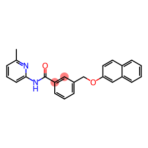 N-(6-methylpyridin-2-yl)-3-[(2-naphthyloxy)methyl]benzamide