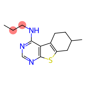 N-(7-methyl-5,6,7,8-tetrahydro[1]benzothieno[2,3-d]pyrimidin-4-yl)-N-propylamine