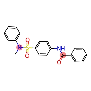 N-{4-[(methylanilino)sulfonyl]phenyl}benzamide