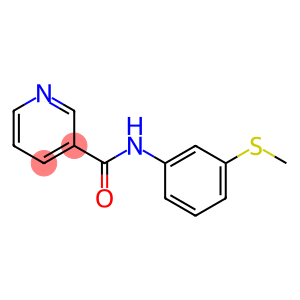 N-[3-(methylsulfanyl)phenyl]nicotinamide