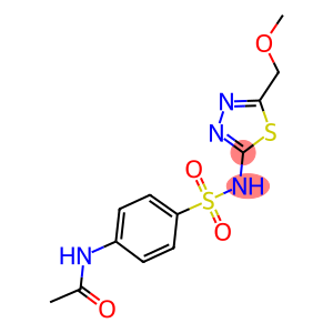 N-[4-({[5-(methoxymethyl)-1,3,4-thiadiazol-2-yl]amino}sulfonyl)phenyl]acetamide