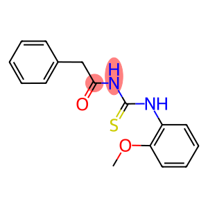 N-(2-methoxyphenyl)-N'-(phenylacetyl)thiourea