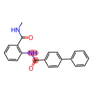 N-{2-[(methylamino)carbonyl]phenyl}[1,1'-biphenyl]-4-carboxamide