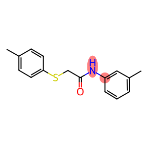 N-(3-methylphenyl)-2-[(4-methylphenyl)sulfanyl]acetamide