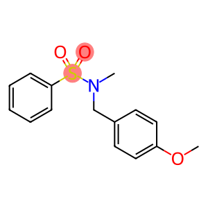 N-(4-Methoxybenzyl)-N-methylbenzenesulphonamide