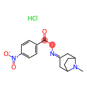 N-(8-methyl-8-azabicyclo[3.2.1]oct-3-ylidene)-N-[(4-nitrobenzoyl)oxy]amine hydrochloride