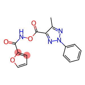 N-{[(5-methyl-2-phenyl-2H-1,2,3-triazol-4-yl)carbonyl]oxy}-2-furamide