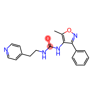 N-(5-methyl-3-phenylisoxazol-4-yl)-N'-[2-(4-pyridyl)ethyl]urea