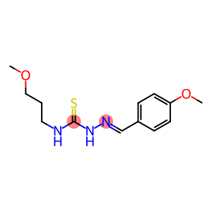 N1-(3-methoxypropyl)-2-(4-methoxybenzylidene)hydrazine-1-carbothioamide