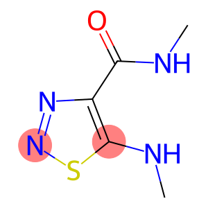 N-METHYL-5-(METHYLAMINO)-1,2,3-THIADIAZOLE-4-CARBOXAMIDE