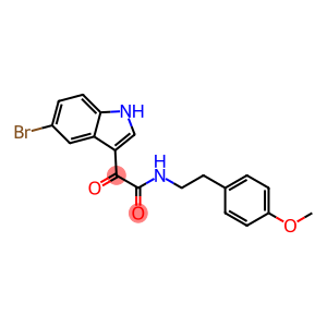 N1-(4-METHOXYPHENETHYL)-2-(5-BROMO-1H-INDOL-3-YL)-2-OXOACETAMIDE, TECH