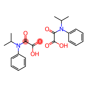 N-(1-Methylethyl)-N-(phenyl)oxalamic acid, [(1-Methylethyl)phenylamino]oxo-acetic acid