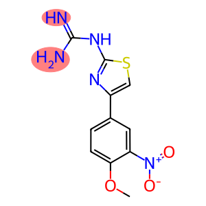 N-[4-(4-METHOXY-3-NITRO-PHENYL)-THIAZOL-2-YL]-GUANIDINE