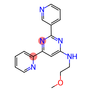 N-(2-METHOXYETHYL)-6-PYRIDIN-2-YL-2-PYRIDIN-3-YLPYRIMIDIN-4-AMINE