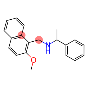 N-((2-METHOXY-1-NAPHTHYL)METHYL)-1-PHENYLETHANAMINE