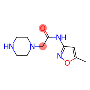 N-(5-METHYLISOXAZOL-3-YL)-2-PIPERAZIN-1-YLACETAMIDE