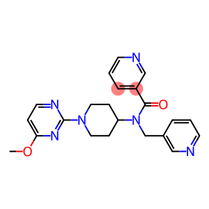 N-[1-(4-METHOXYPYRIMIDIN-2-YL)PIPERIDIN-4-YL]-N-(PYRIDIN-3-YLMETHYL)NICOTINAMIDE