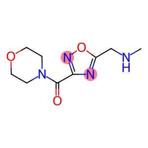 N-METHYL-1-[3-(MORPHOLIN-4-YLCARBONYL)-1,2,4-OXADIAZOL-5-YL]METHANAMINE