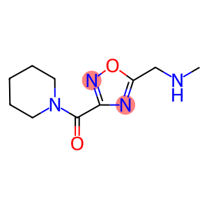 N-METHYL-1-[3-(PIPERIDIN-1-YLCARBONYL)-1,2,4-OXADIAZOL-5-YL]METHANAMINE