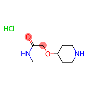 N-METHYL-2-(PIPERIDIN-4-YLOXY)-ACETAMIDE HYDROCHLORIDE