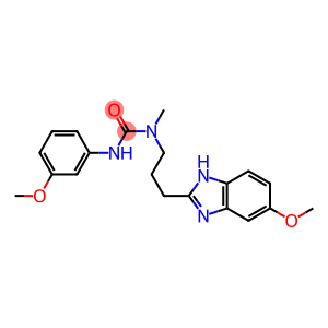 N-[3-(5-METHOXY-1H-BENZIMIDAZOL-2-YL)PROPYL]-N'-(3-METHOXYPHENYL)-N-METHYLUREA