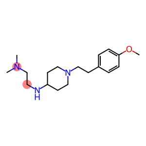 N'-(1-[2-(4-METHOXYPHENYL)ETHYL]PIPERIDIN-4-YL)-N,N-DIMETHYLETHANE-1,2-DIAMINE